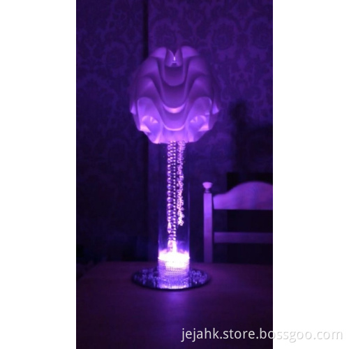 Colour-Changing Centrepiece Vase Light Base 10 LED